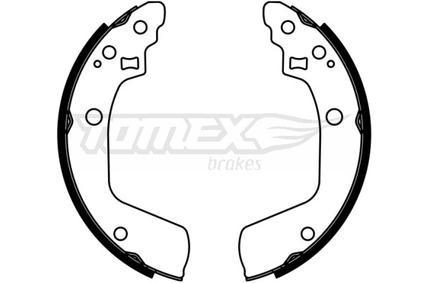 TOMEX Brakes Bremsbackensatz